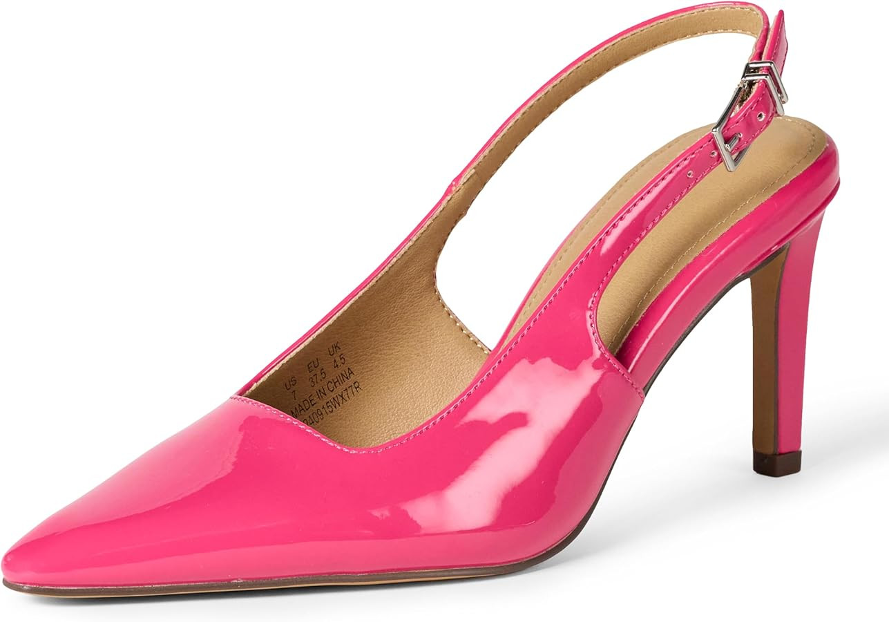 Amazon Essentials Womens Slingback Heels | Amazon (US)