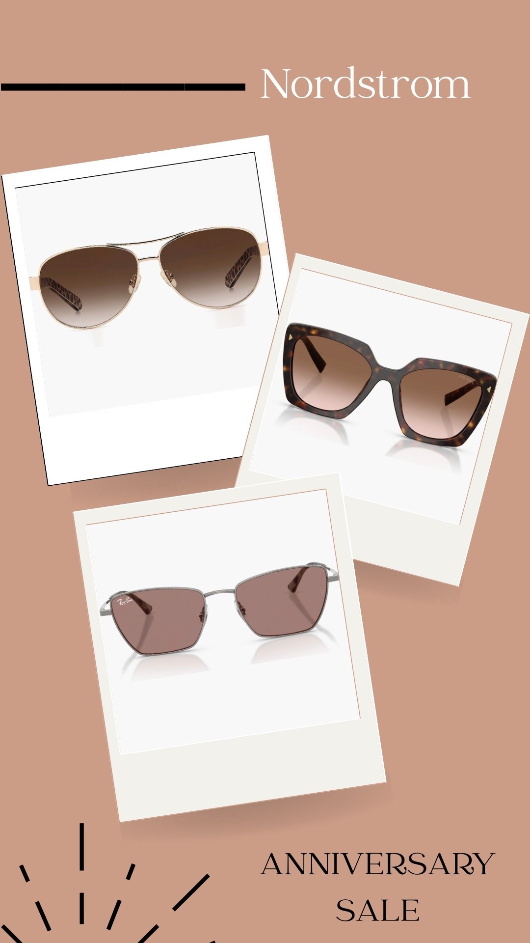 Designer sunnies on sale? 😍🕶️ The Nordstrom Anniversary Sale is the perfect time to grab your favorite pair. #Summer

#LTKdayinmylife #LTKSaleAlert