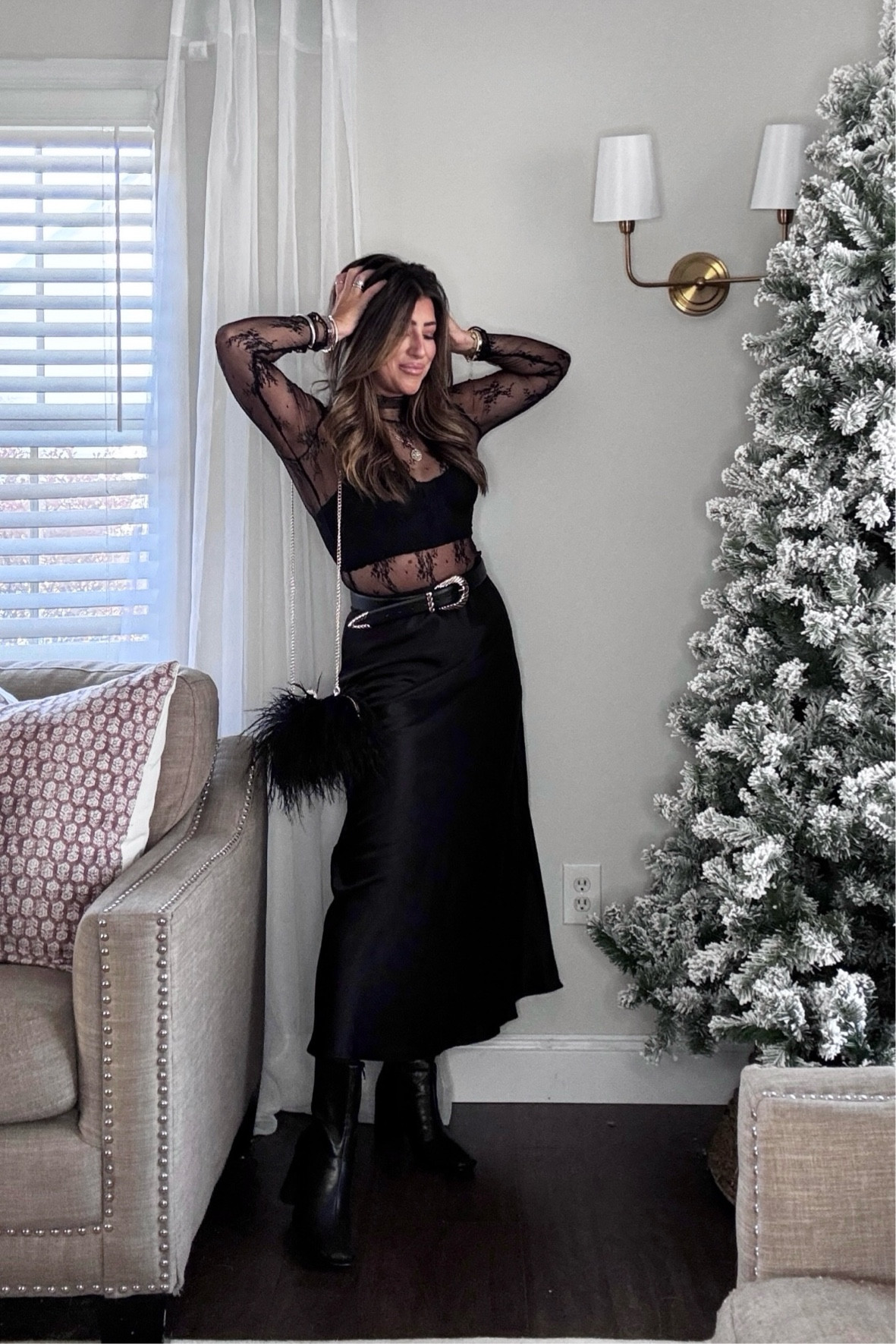 OOTN. Always here for an all black moment. Wearing meds. Xx 

#LTKStyleTip #LTKParties #LTKFindsUnder100