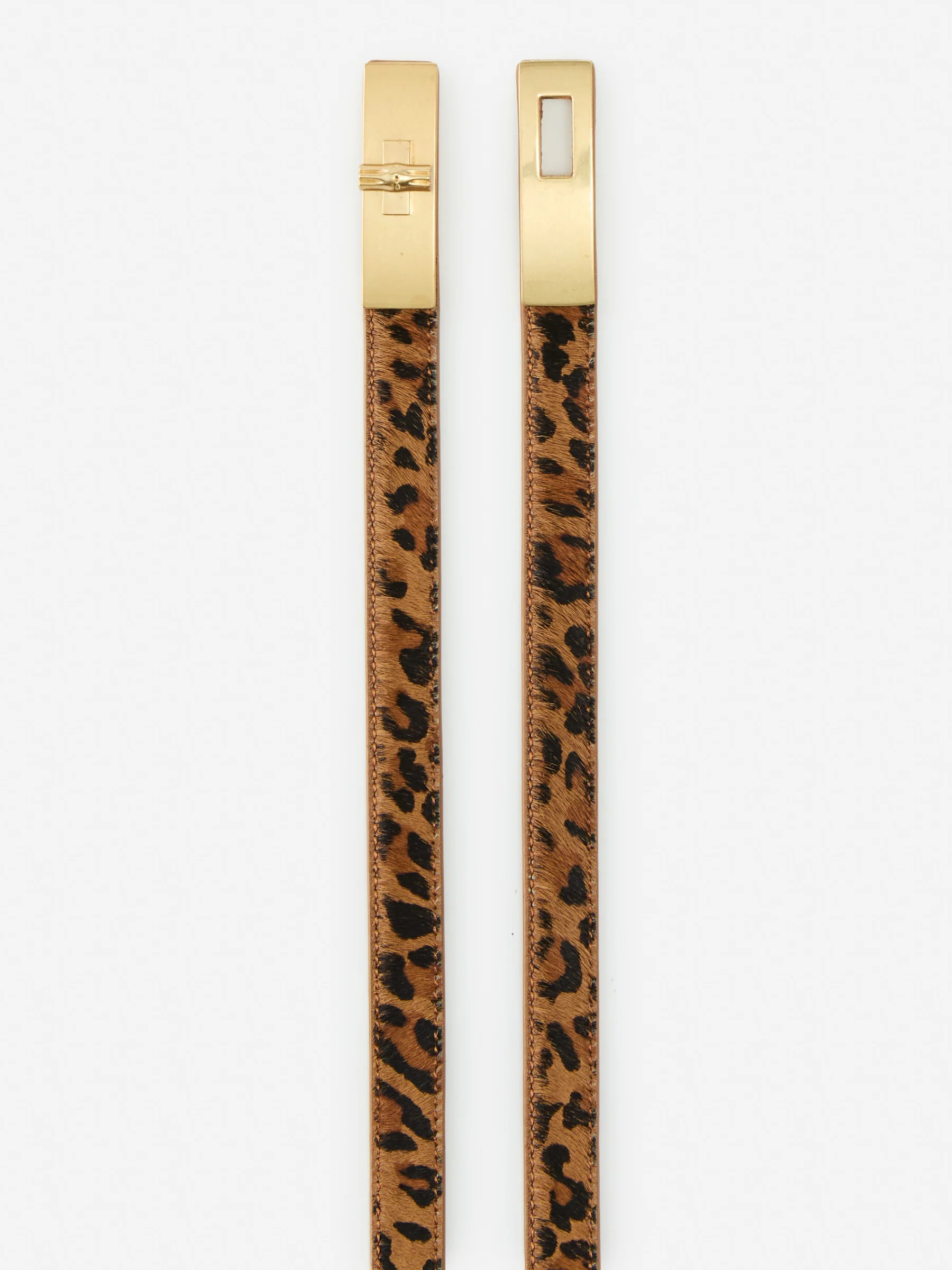 Brown/Multi Leopard Liv Belt | Women's Belts & Jewelry | J.McLaughlin | J.McLaughlin