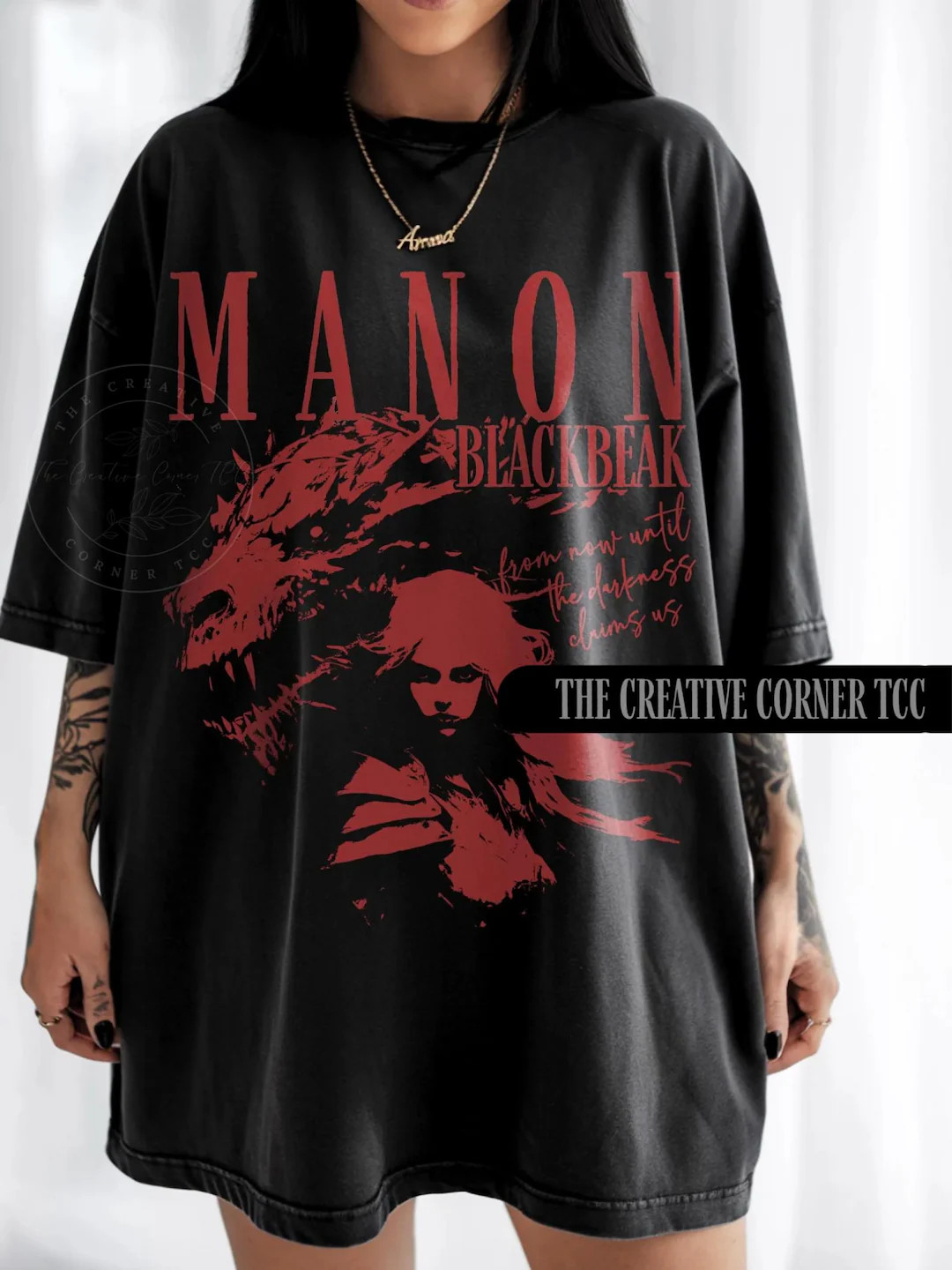 Manon Blackbeak Throne of Glass Merch the Thirteen Tshirt Sarah J Maas SJM Merch Sarah J Maas Mer... | Etsy (US)