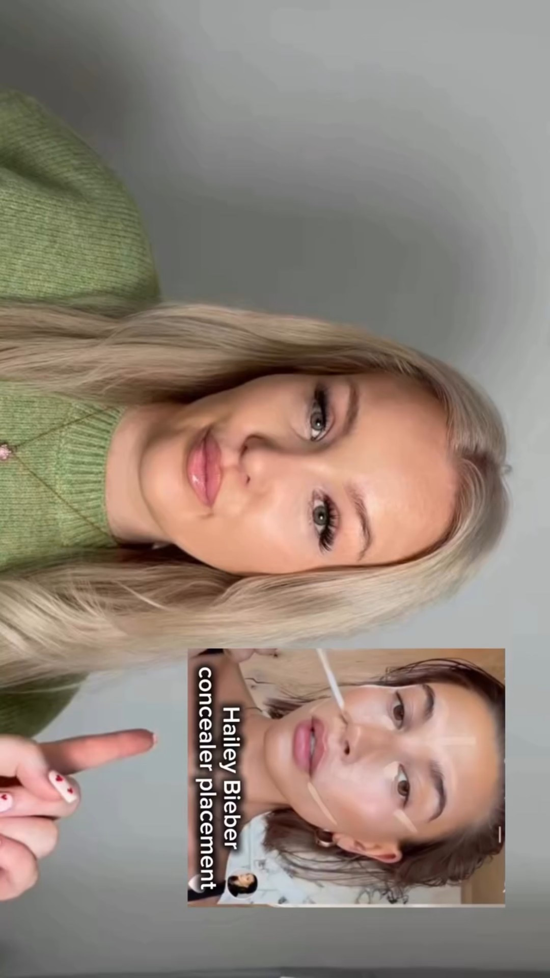 Hailey Bieber Concealer Placement✨

#haileybieber #makeuptutorial #haileymakeup #makeup #viral

#LTKeurope #LTKbeauty #LTKdeutschland