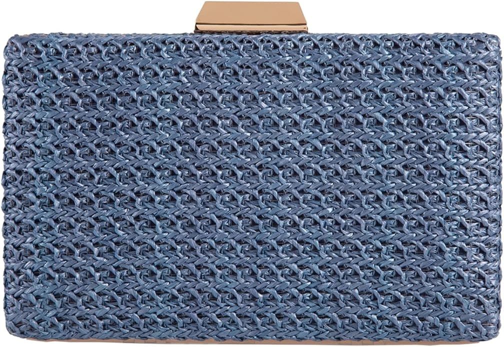 Natural Straw Box Clutch | Amazon (US)