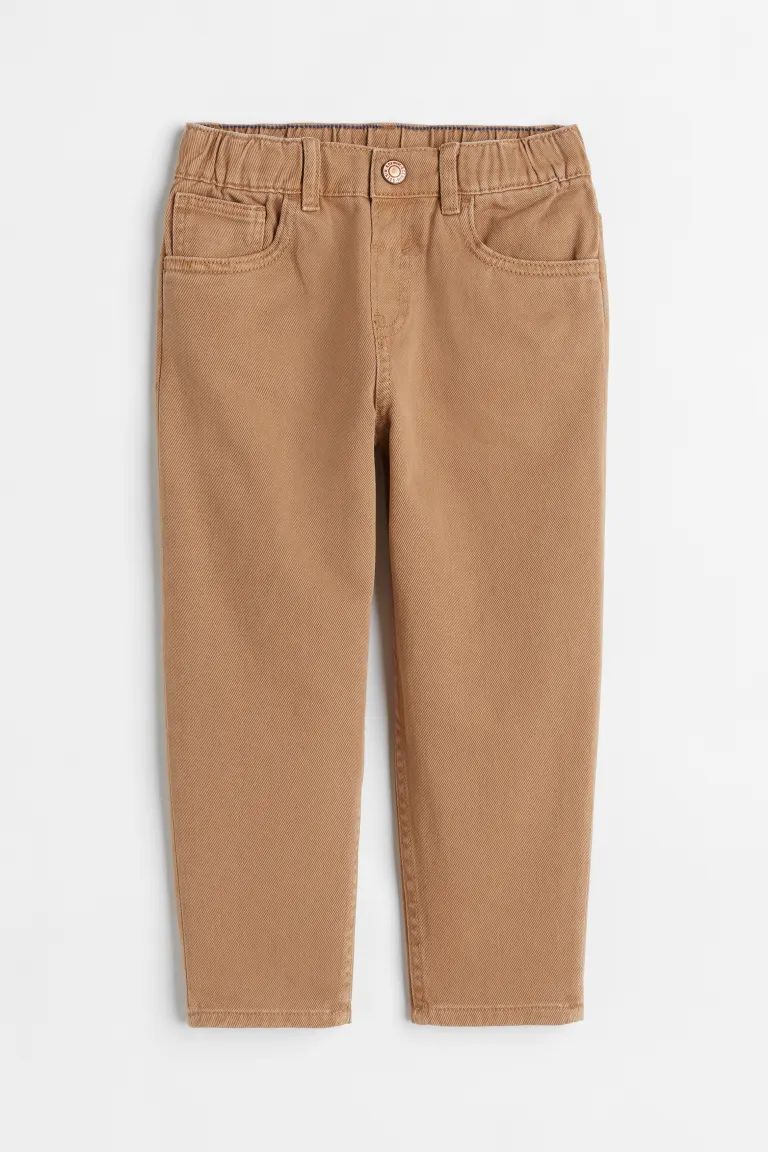 Loose Fit Twill Pants | H&M (US + CA)