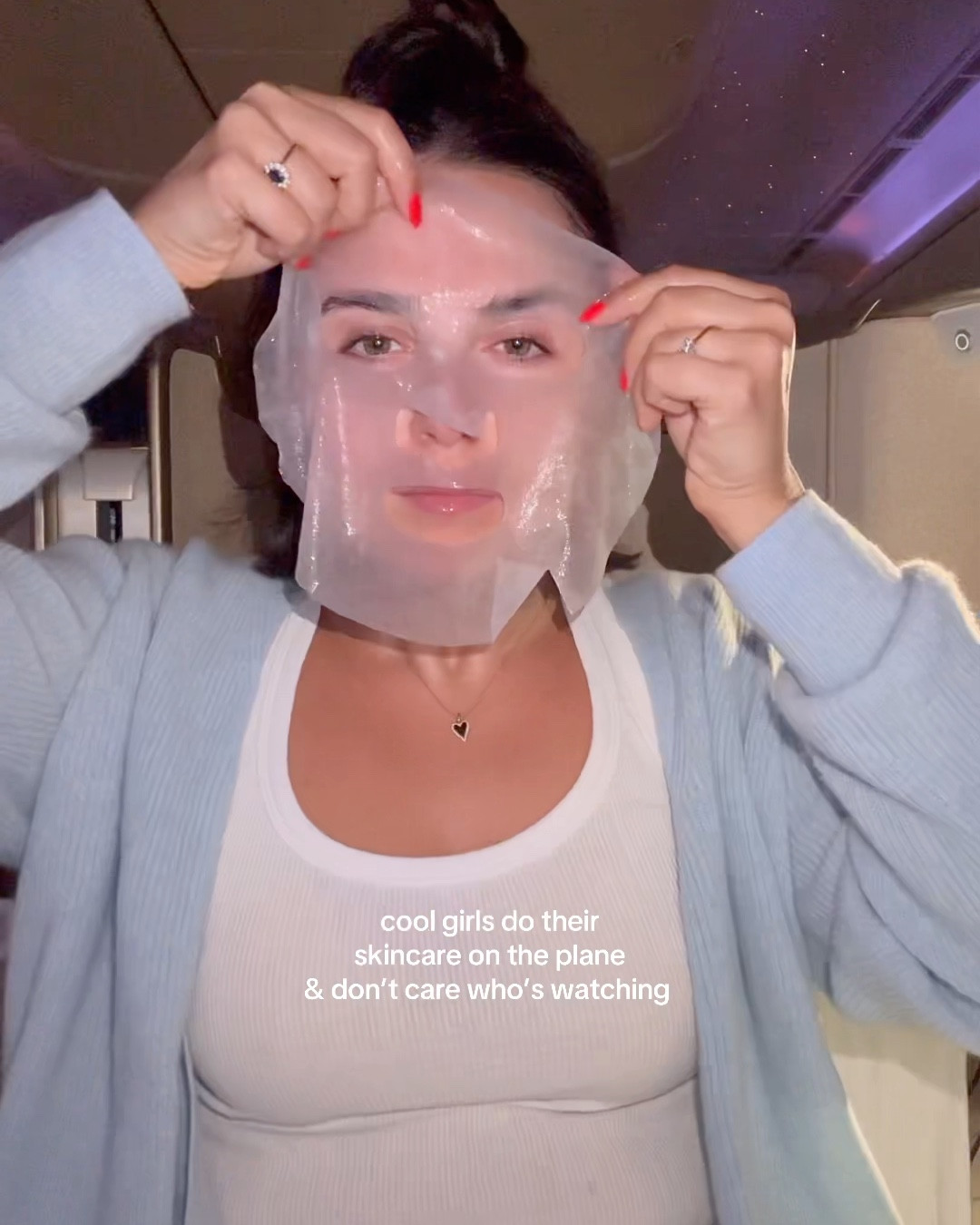 Skin care on the planeeee 

#LTKbeauty #LTKireland #LTKtravel