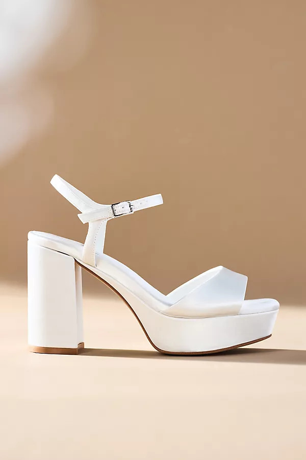 Amma Platform Heeled Sandals | Anthropologie (US)