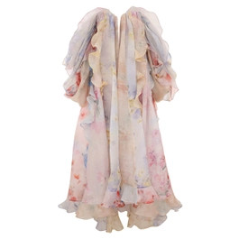 Crush Strapless Ruffle Dress | ZIMMERMANN (US, CA, EU, MENA)