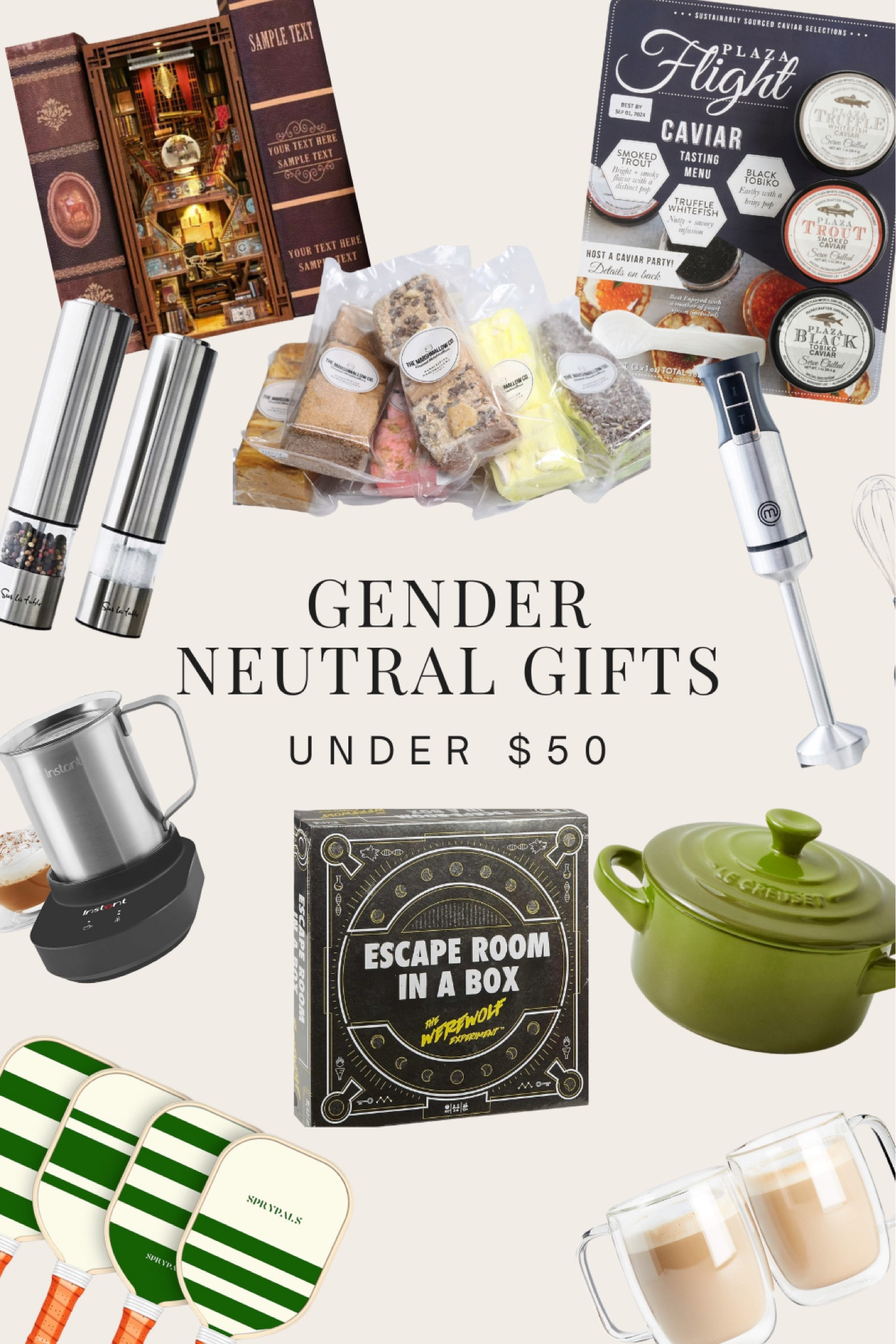 Gender neutral gift ideas under $50! This year for Christmas my adult family is doing a gift exchange with nice gifts ranged from $30-$50. Here’s some of my finds! 

#LTKHoliday #LTKFindsUnder50 #LTKGiftGuide