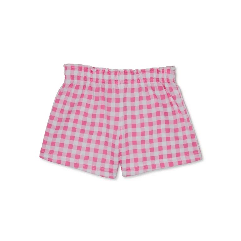 Garanimals Toddler Girl French Terry Print Short, Sizes 18M-5T | Walmart (US)