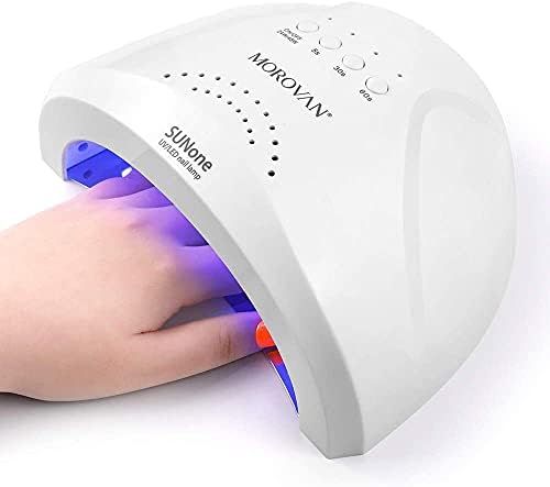 Morovan 48W UV LED Nail Lamp LED Nail Dryer with 3 Timer Setting Auto Sensor for nail Gel Polish ... | Amazon (CA)