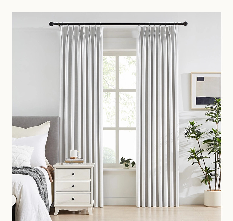 100% White Blackout Curtains | Curtarra