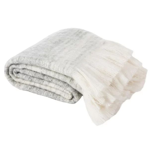 Safavieh Brena Solid Ombre Fringe Throw | Walmart (US)