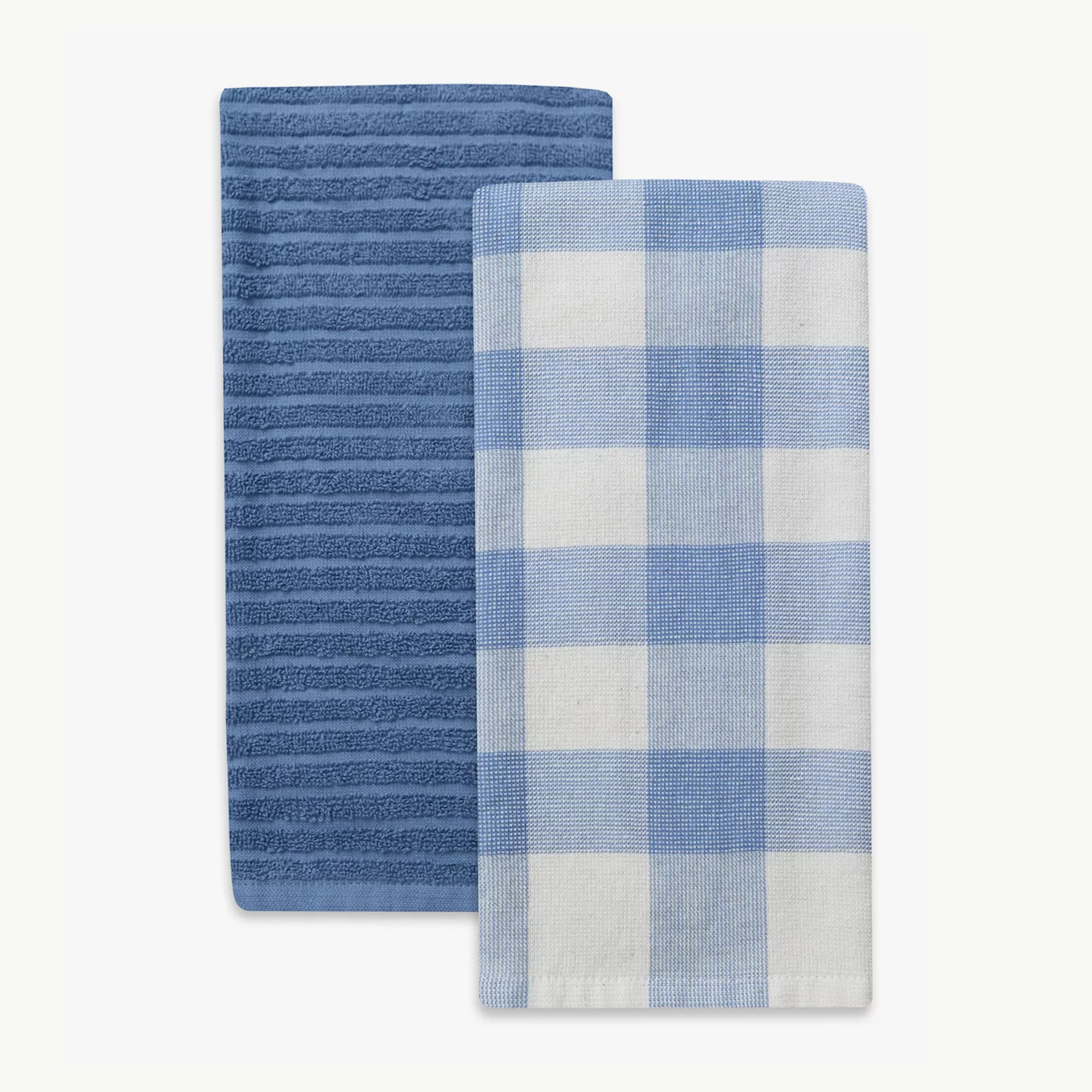 Mingle & Co. Dual-Purpose Gingham Towel 2-Pack | Kohl's