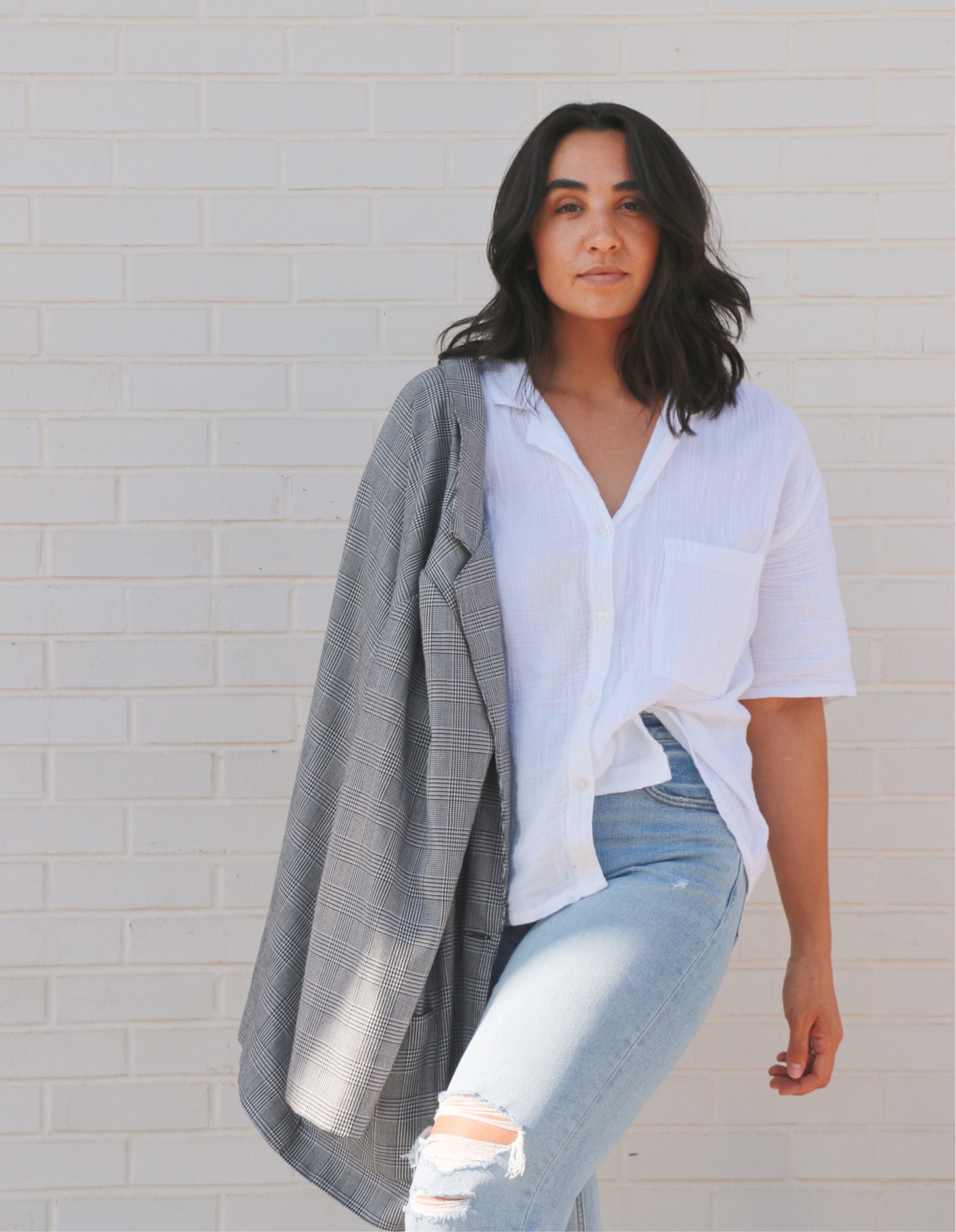 Pajama shirt and blazer. Just to spice it up. 




#blazer
#targetfinds
#businesscasual

#LTKcurves #LTKGiftGuide #LTKSeasonal