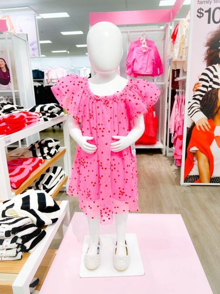 Toddler Girls Valentines Day Heart Pink Print Tulle dress 

#LTKparties #LTKkids #LTKfindsunder50