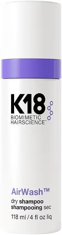 K18 AirWash™ Dry Shampoo, Non-Aerosol, Balances Scalp & Controls Excess Oil Production | Amazon (US)