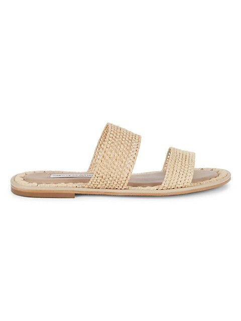 ​Woven Two-Band Slide Sandals | Saks Fifth Avenue OFF 5TH