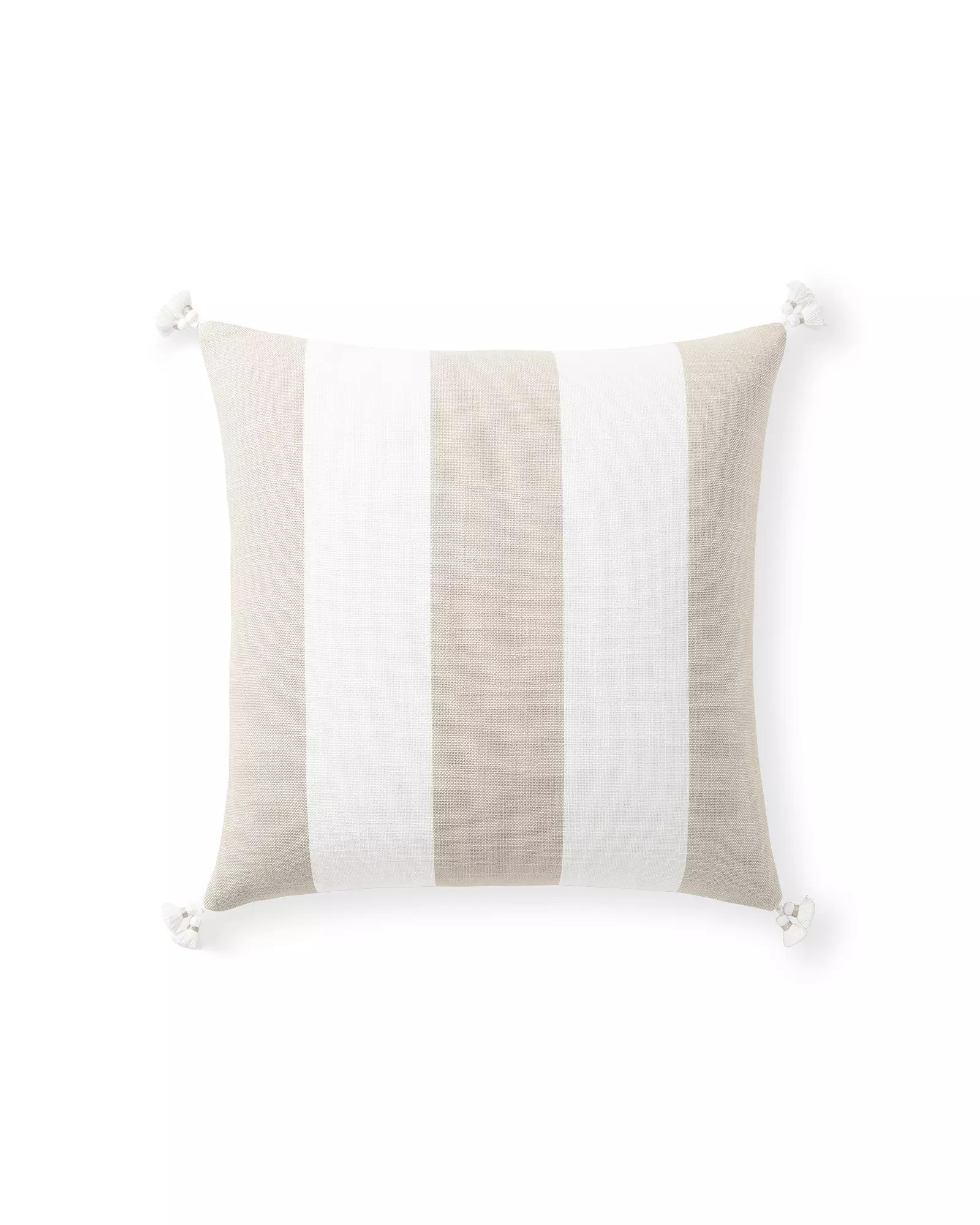 Bay Stripe Outdoor Pillow Cover | Serena and Lily