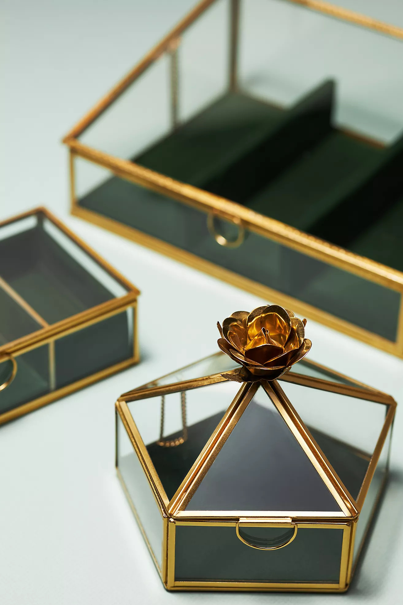 Glass Trinket Box | Anthropologie (US)