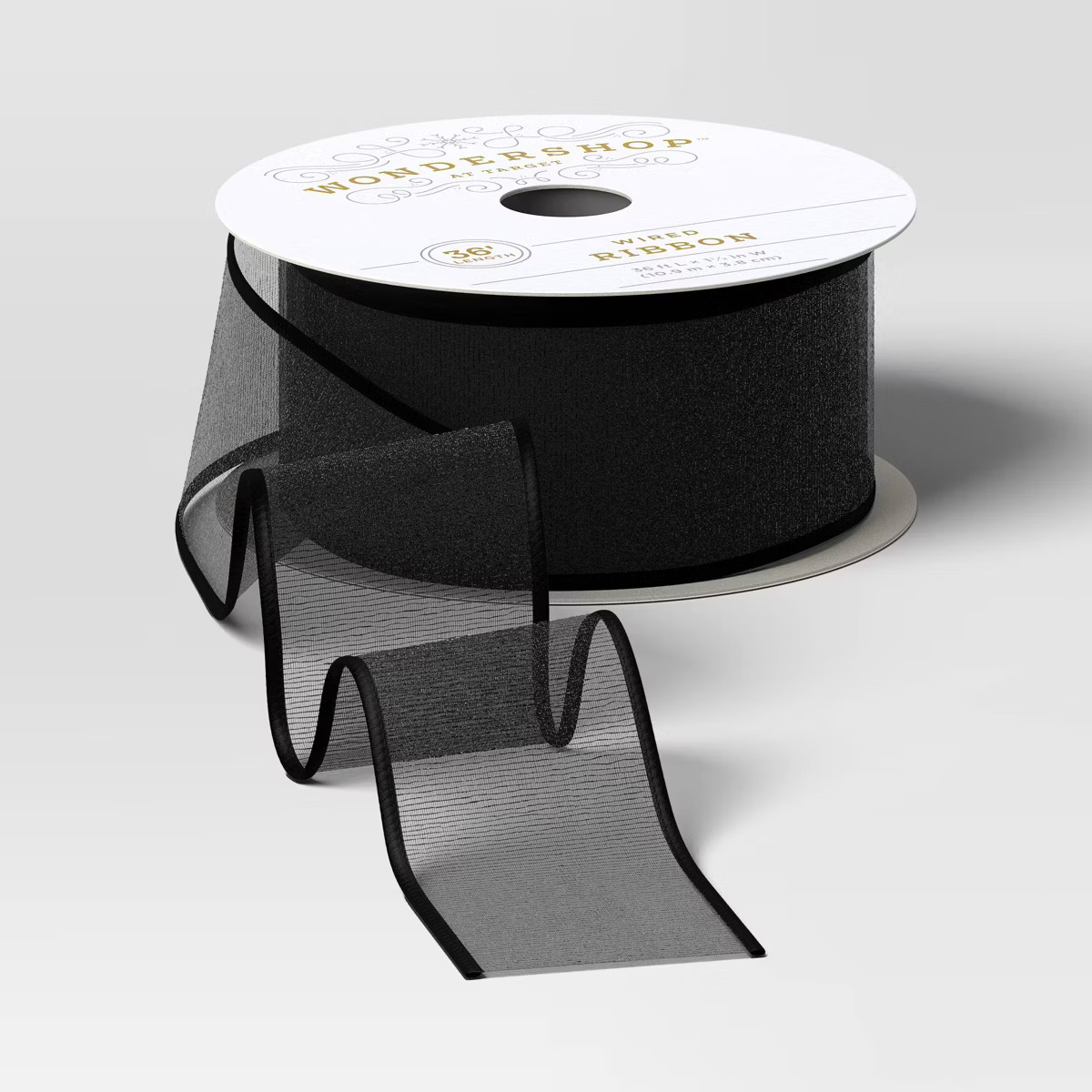 Christmas Modern Warmth Premium Ribbon Black - Wondershop™ | Target