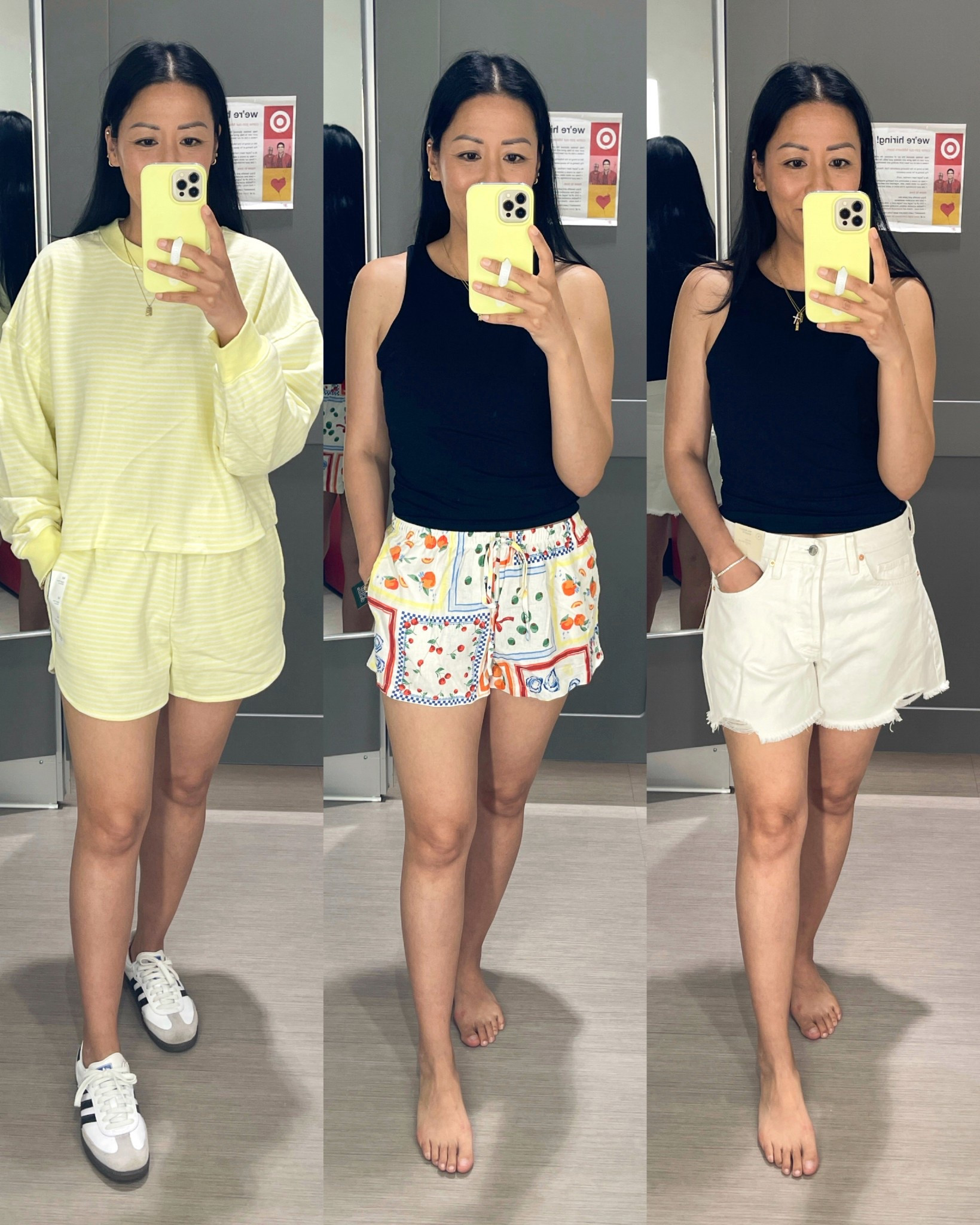 Size small sweatshirt & medium sweat shorts
Size medium black tank and size small shorts
Size medium tank; sized up to 6 but would stay true to size; baggy fit 
Sized down 1/2 in sneakers

Target style
Target fashion


#LTKSaleAlert #LTKFindsUnder50 #LTKSeasonal