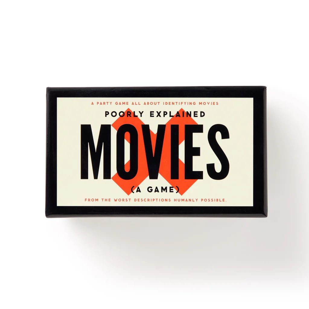 Poorly Explained Movies Game | Galison