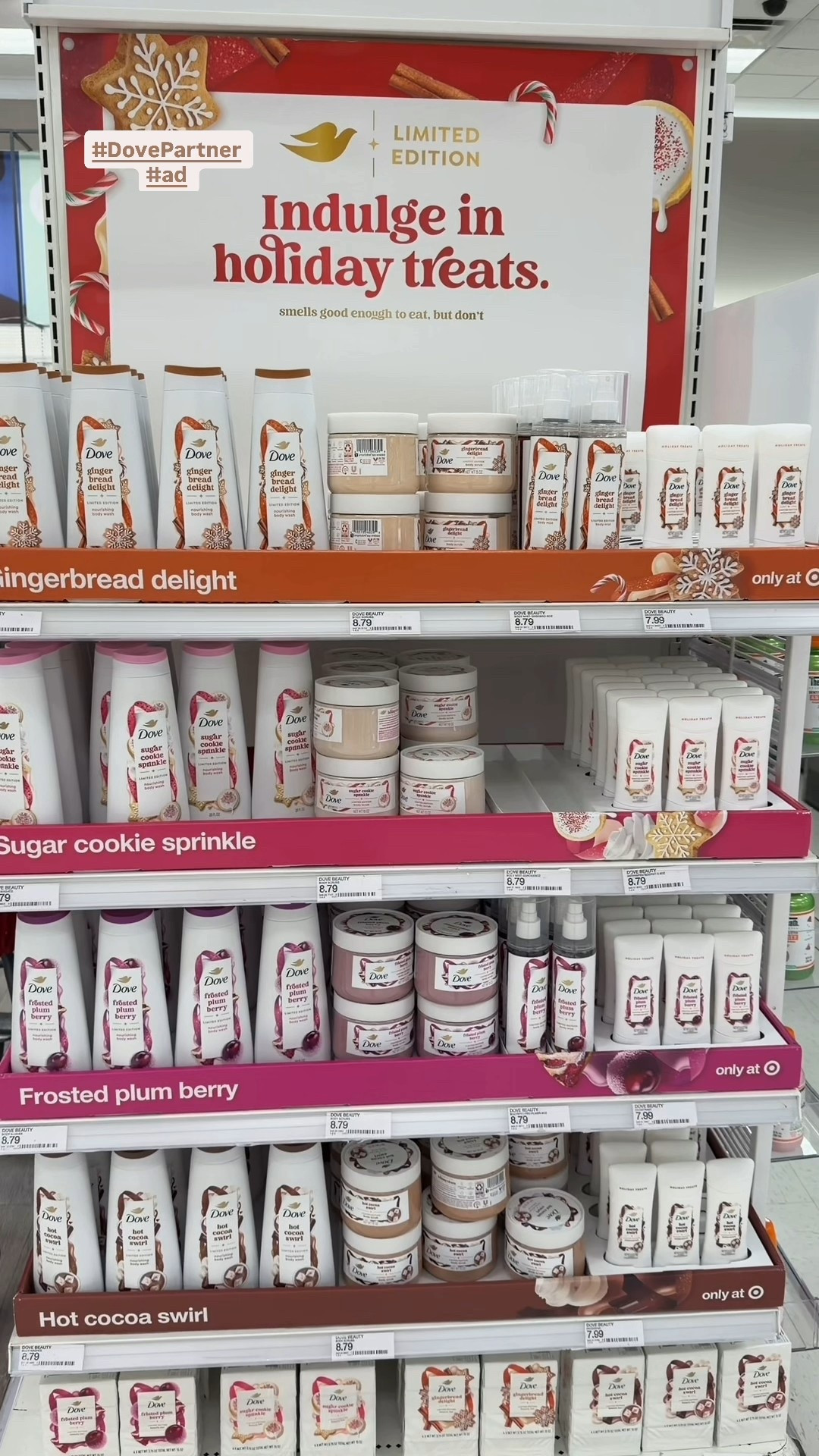 #DovePartner #ad Getting me in the holiday mood @dove @target #Dove #DoveHolidayTreats #TargetPartner #Target
