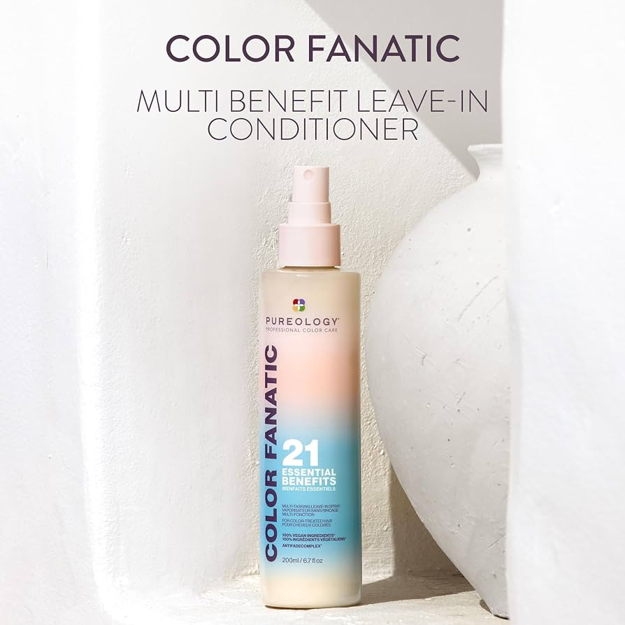 PUREOLOGY Color Fanatic Multi-Tasking Leave In Conditioner Spray, 21 Benefits for Colour-Treated ... | Amazon (UK)