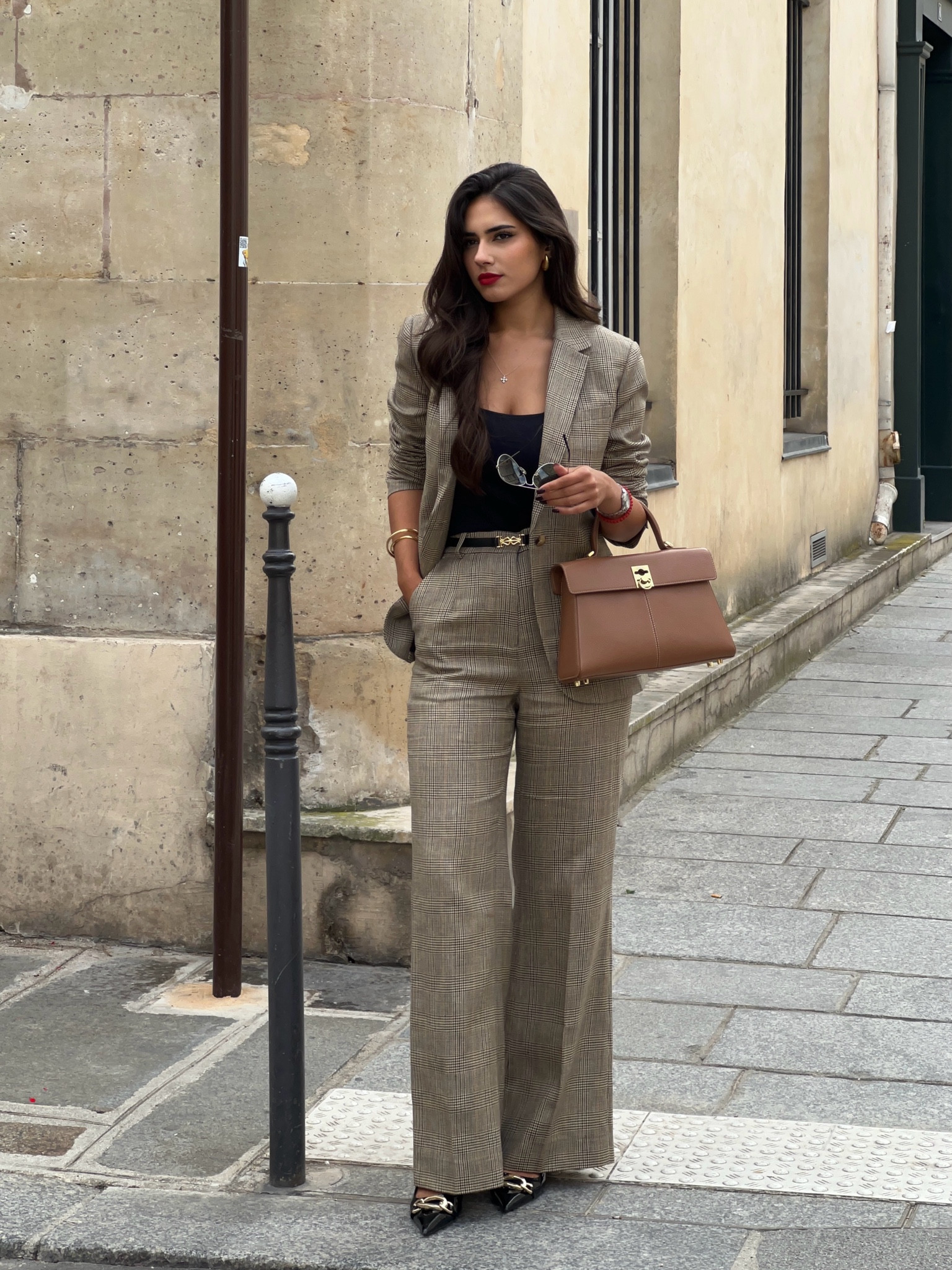 Brown suit for fall 🤎 #FashionWeek

#LTKworkwear #LTKstyletip