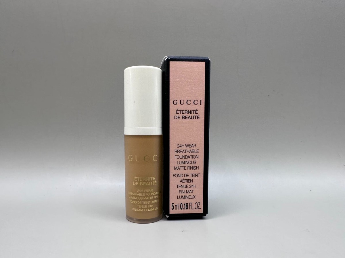 GUCCI 24H WEAR BREATHABLE FOUNDATION LUMNOUS MATTE FINISH "MEDIUM 330W"  5ML NIB | eBay US