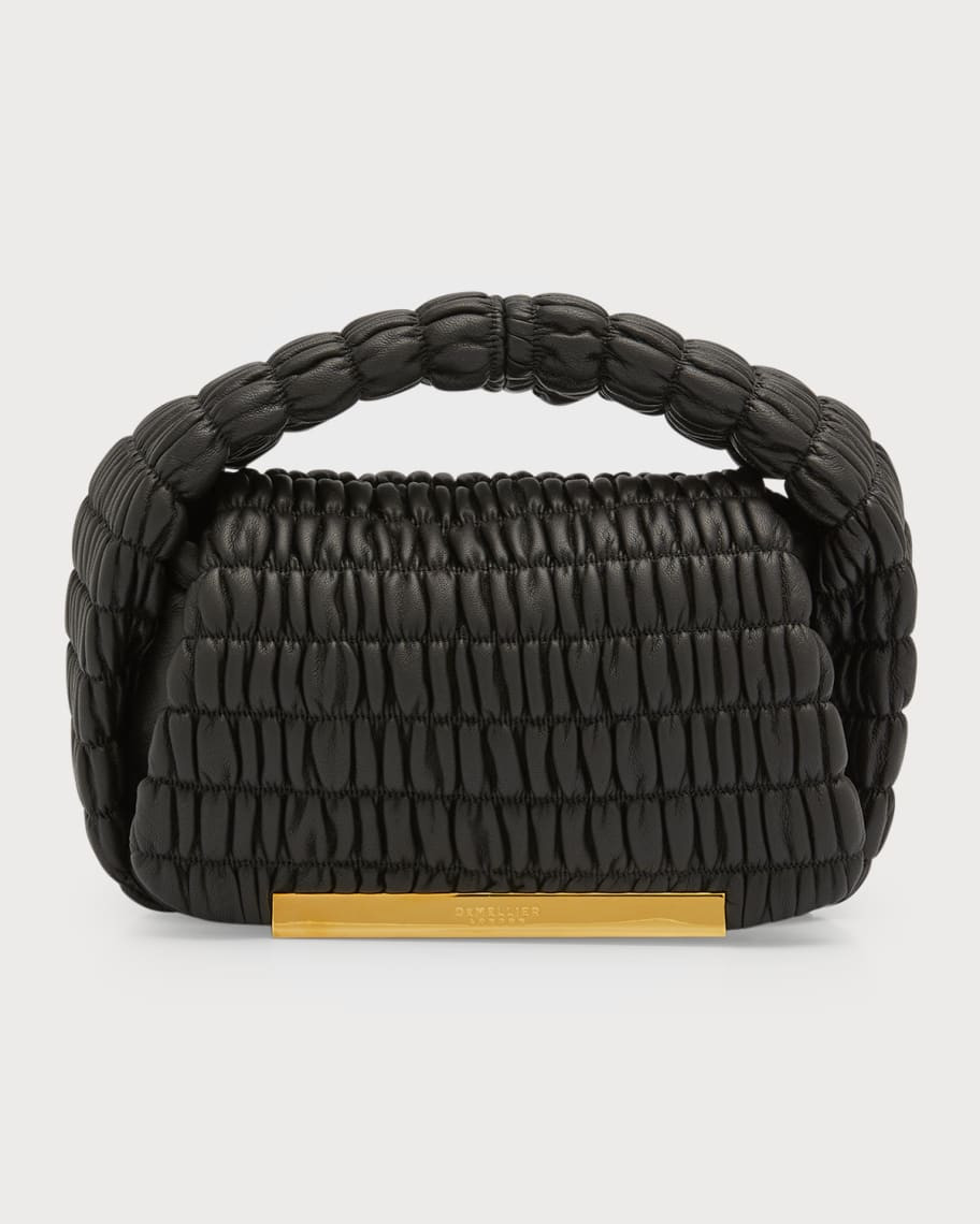 Lisbon Mini Leather Top-Handle bag | Neiman Marcus