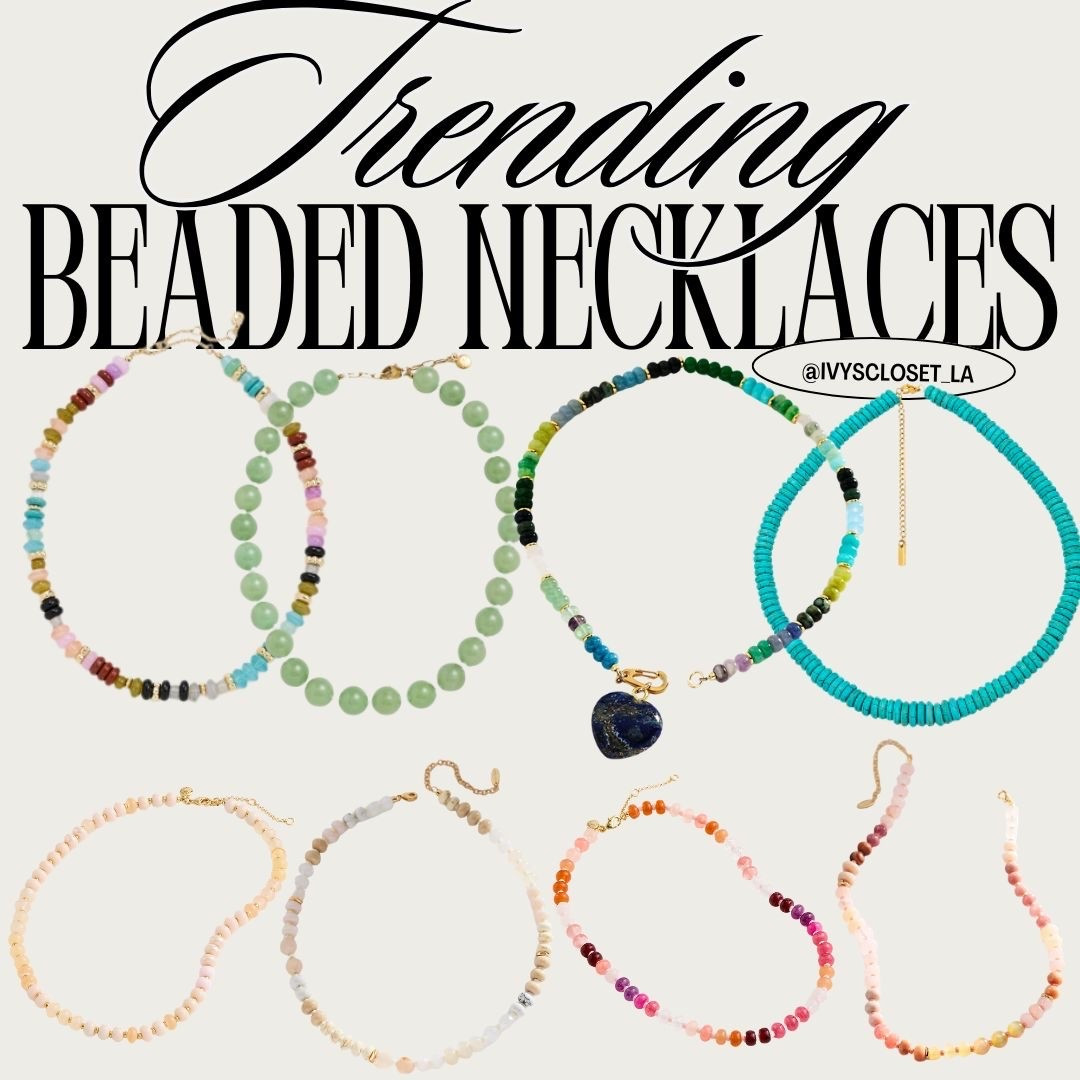 Beaded necklaces trending

#LTKMothersDay #LTKSeasonal #LTKSaleAlert