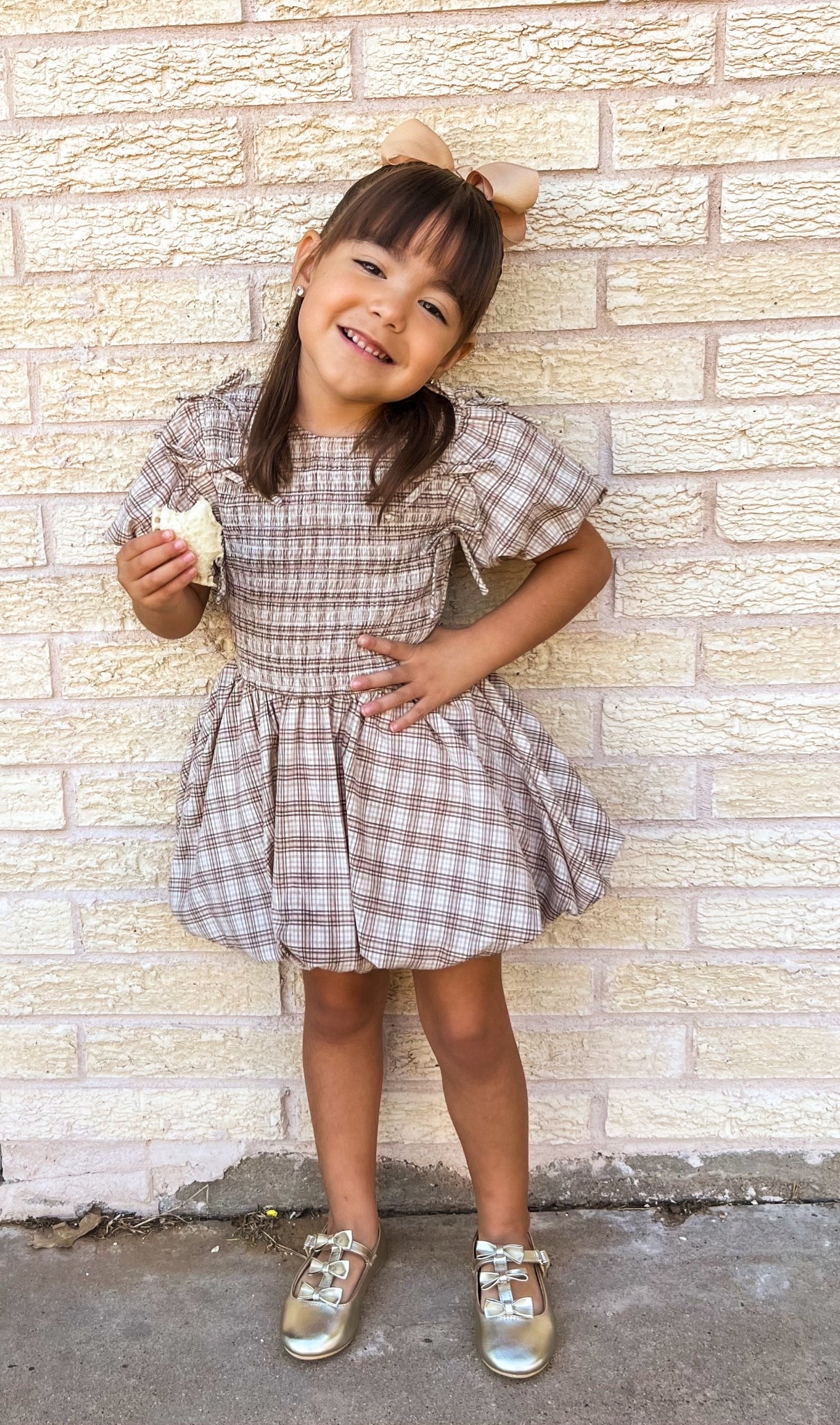 Fall picture day outfit! 🍁🍂 
Linked her exact dress and some other cute finds!

#LTKKids #LTKSeasonal #LTKFindsUnder100