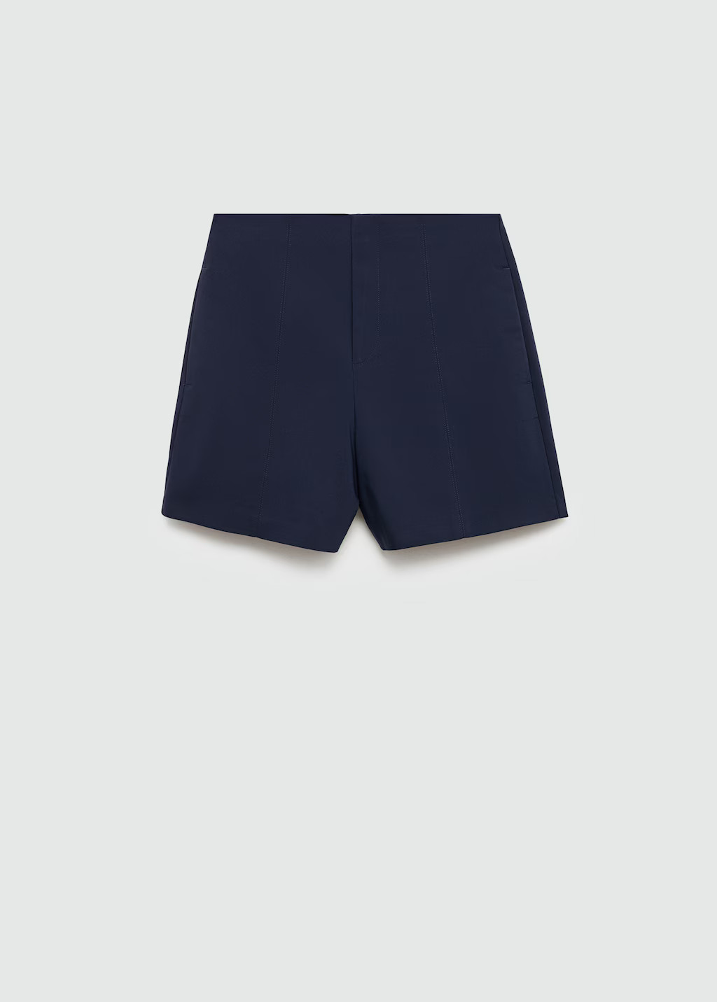 High-waist straight shorts | Mango (US/MX/AU)