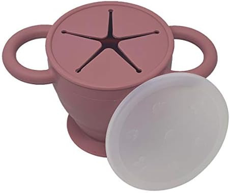 BraveJusticeKidsCo | Snack Attack II Snack Cup | Collapsible Silicone Snack Container | Toddler a... | Amazon (US)