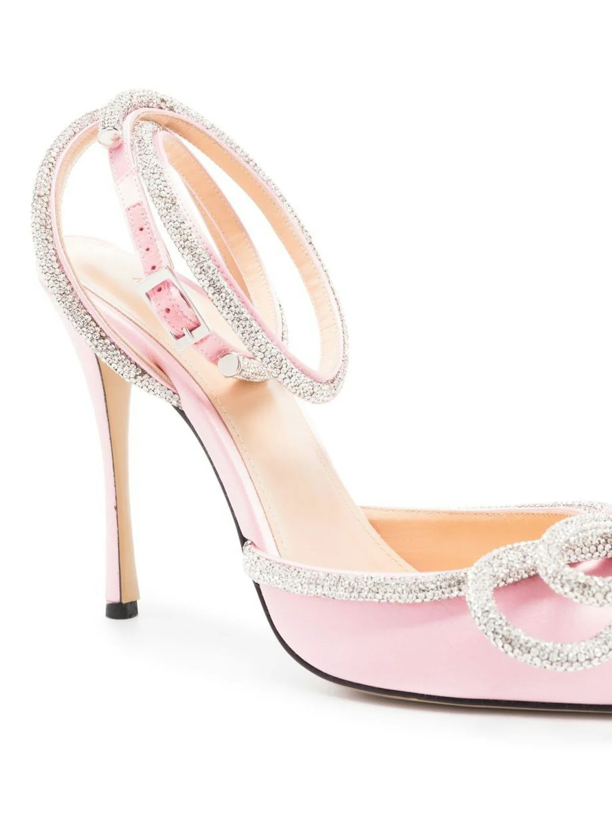 Mach & Mach Women's Double Bow Satin High Heel Pumps in Pink | Size 36 | FW20 Color 0245SATINPINK | LOZURI