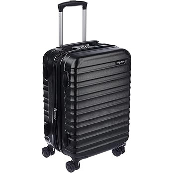 Amazon Basics Expandable Hardside Carry-On Luggage, 20-Inch Spinner with Four Spinner Wheels and ... | Amazon (US)