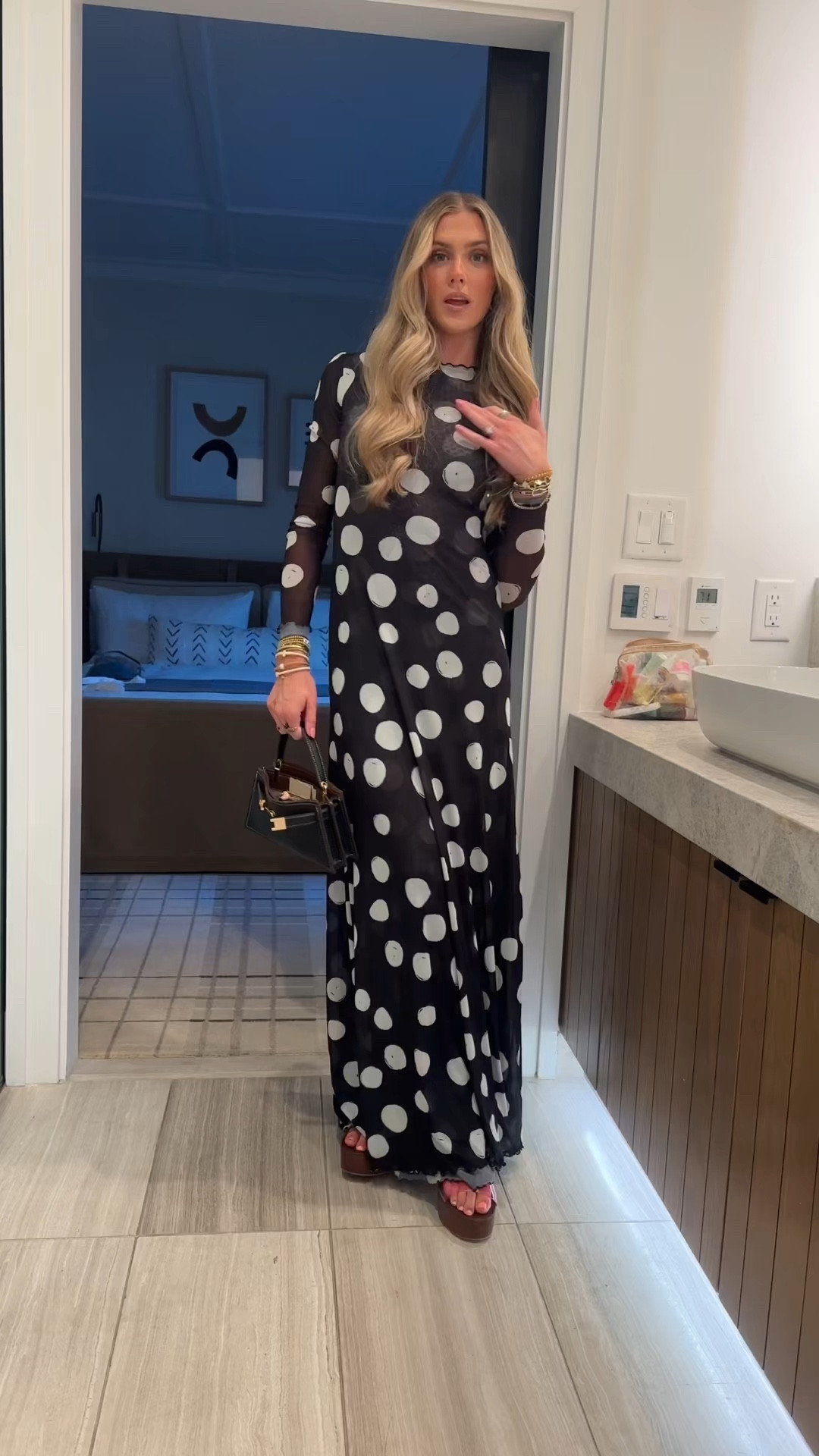 My dress is from Resa from Shopbop I got it on Amazon too so fast shipping!!! My shoes are from Walmart and my Tory Burch purse I’m obsessed with @Shopbop  @toryburch 

#LTKgrwm #LTKTravel #LTKootd