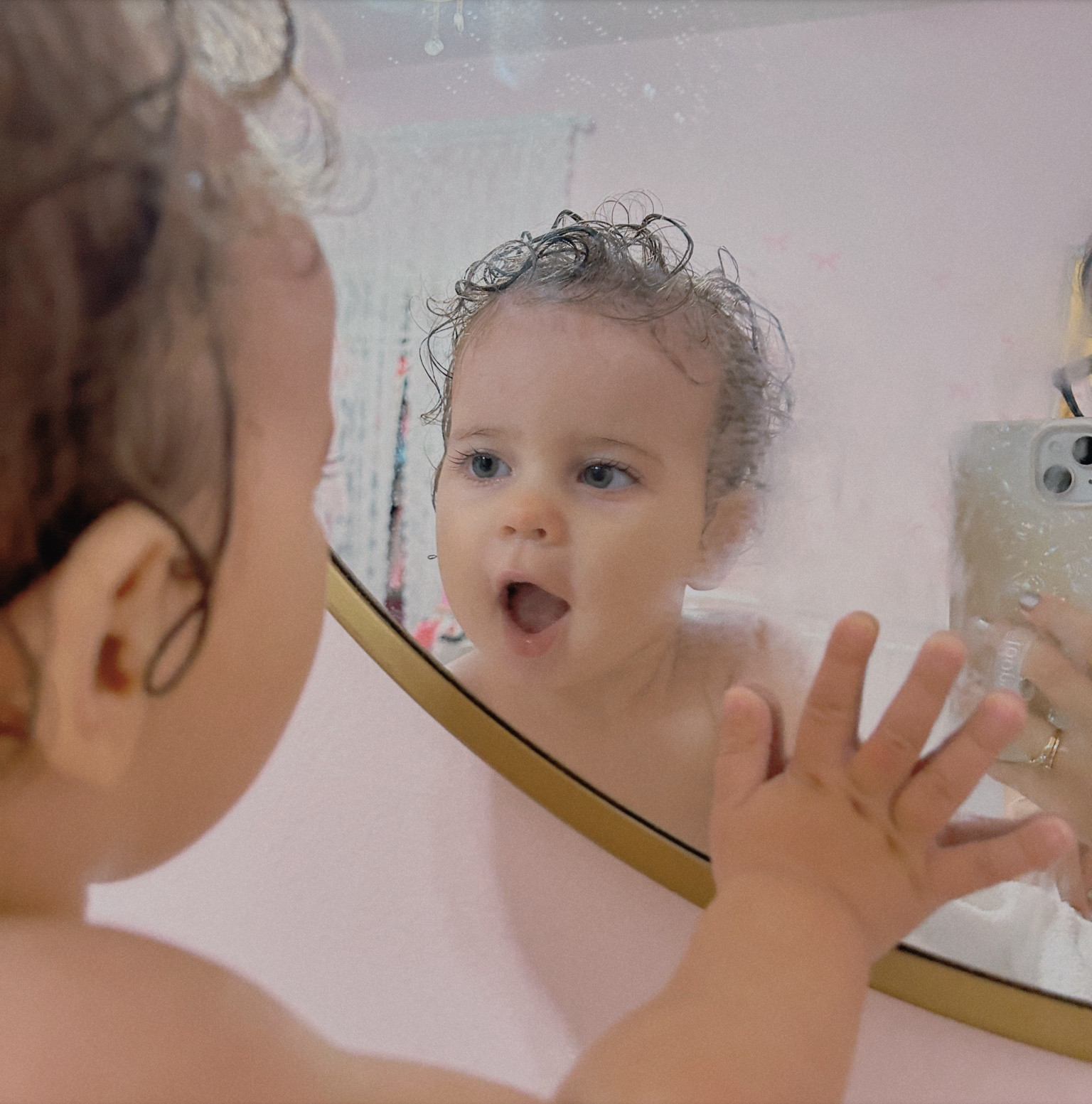 round gold mirror 

#LTKKids #LTKHome #LTKBaby