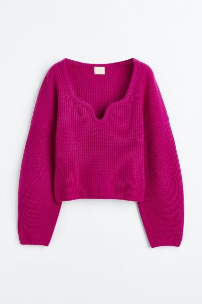Rib-knit wool jumper | H&M (UK, MY, IN, SG, PH, TW, HK)