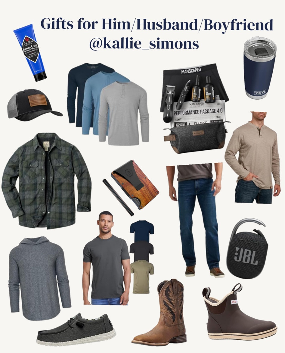 Gift guide for him 
Gifts for him 
Gifts for husband 
Husband gifts 
Gifts for boyfriend 
Gifts he will love 
Useful gifts for him 
True classic 
Gifts for dad 
Gifts for son 
Amazon fashion 
Mens fashion 


#LTKCyberWeek #LTKMens #LTKGiftGuide