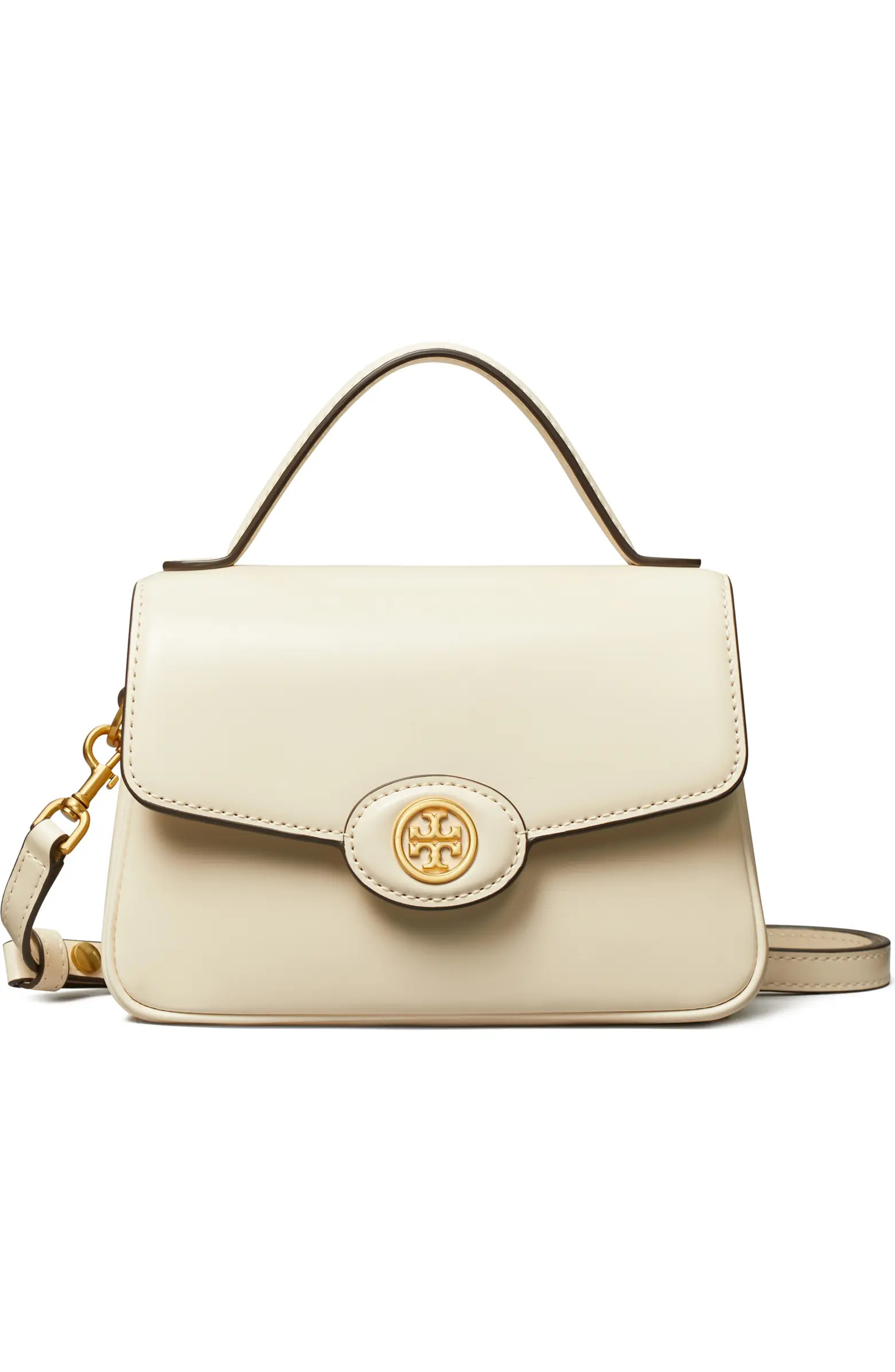 Tory Burch Small Robinson Leather Top Handle Bag | Nordstrom | Nordstrom