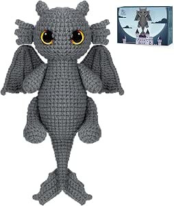 Crochet Kit for Beginners, Amigurumi Crocheting Animals Kits w Step-by-Step Video Tutorials, Knit... | Amazon (US)