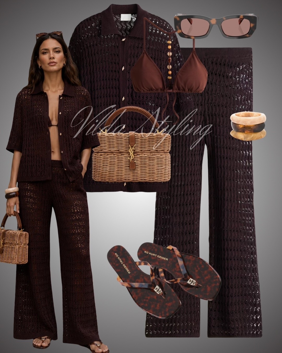 Effortless Resort Elegance ✨🤎
Stepping into vacation mode with this monochrome chocolate brown set. There is something so effortlessly chic about a matching crochet knit co-ord for those warm, sunny days. It’s the perfect blend of laid-back comfort and elevated resort style.
#ResortWear #SummerStyle #CrochetKnit #MonochromeOutfit #VacationInspo #LTKtravel #SummerChic #BeachOutfitInspo

#LTKsummer #LTKstyletip #LTKtravel