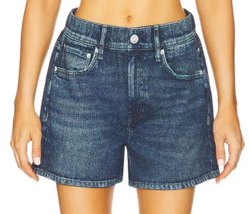 Rag & bone came out with sweatpant jean shorts!!! I love my jean sweatpants so much!!!! 