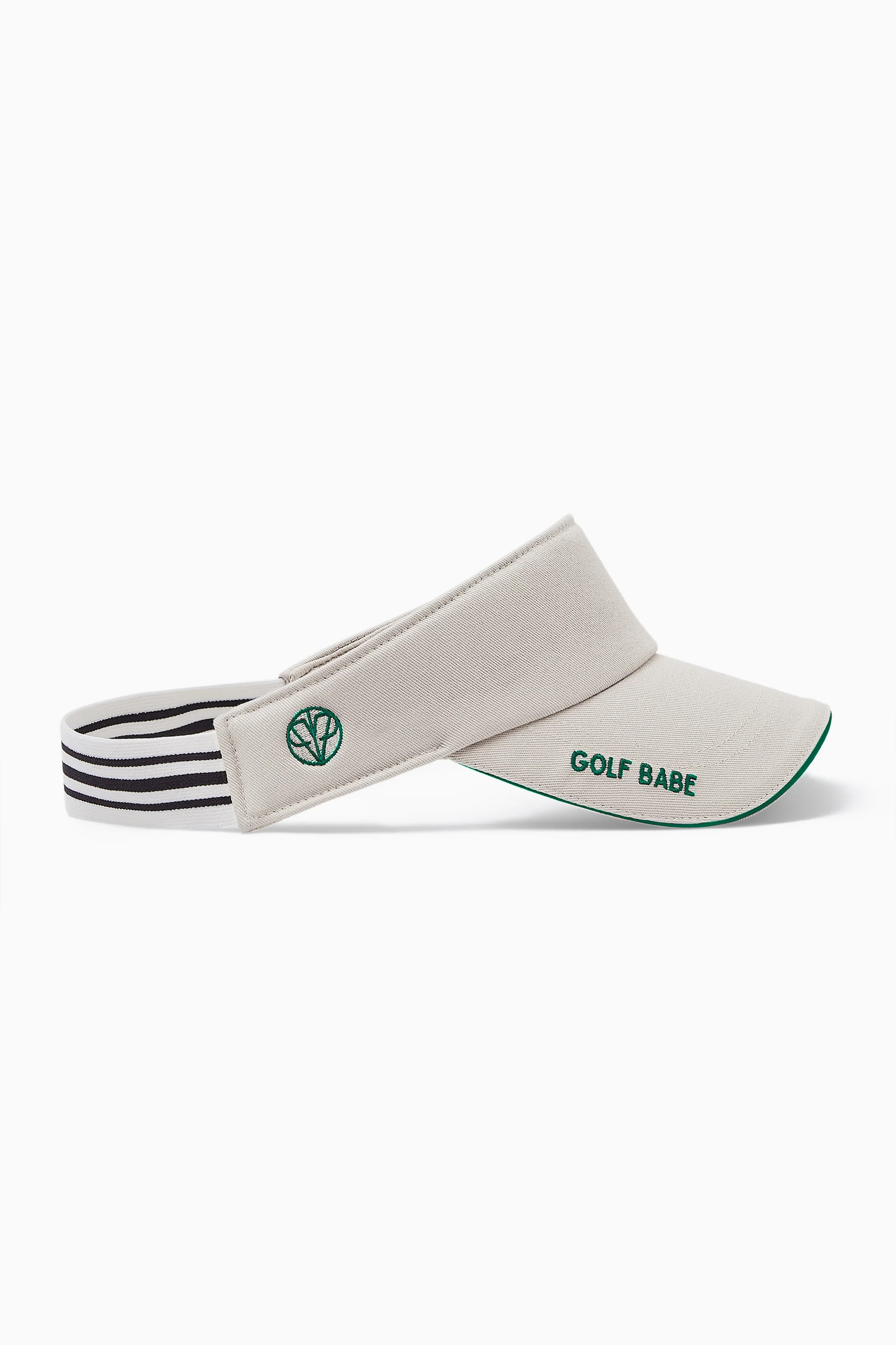 Golf Babe Visor- Off-White | Victoria Paulsen