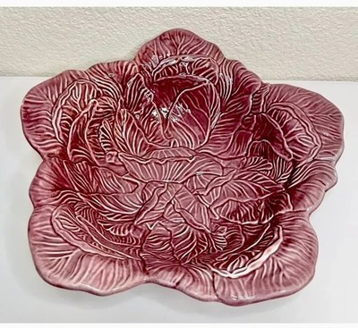 John Derian For Target 12.25"x12.75" Cabbage Stoneware Serving Bowl Purple | eBay US