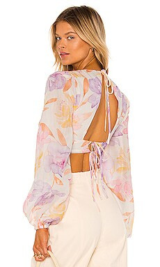 MAJORELLE Kyra Top in Watercolor Pastels from Revolve.com | Revolve Clothing (Global)