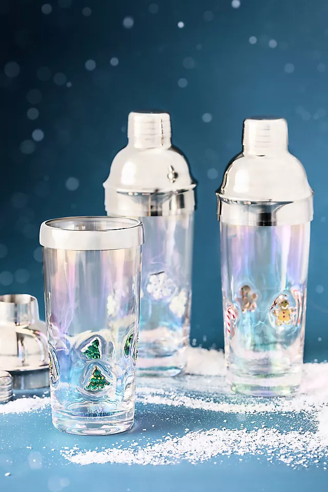 Festive Lustered Icon Cocktail Shaker | Anthropologie (US)