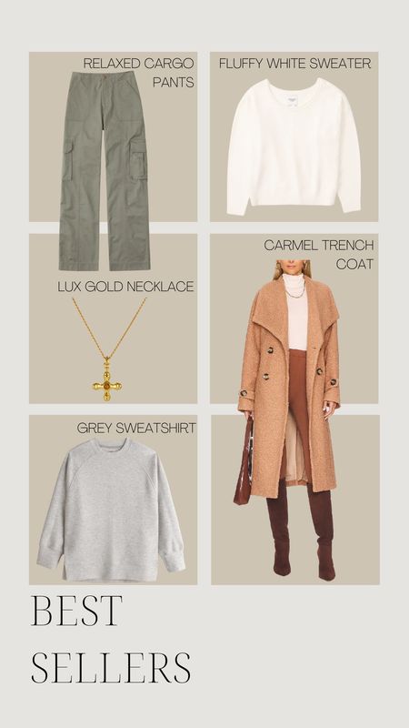 Weekly favorites, bestsellers, our weekly must haves, lux jewelry, the best trench coat, cargo pants, cute sweaters, Abercrombie finds, Abercrombie must haves

#LTKstyletip #LTKfit #LTKFind
